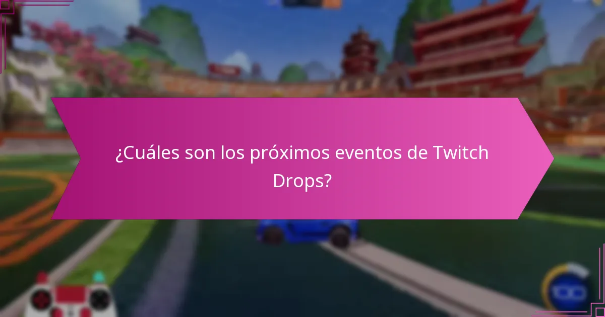 ¿Qué canales están participando en los Twitch Drops?