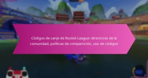 Read more about the article Códigos de canje de Rocket League: directrices de la comunidad, políticas de compartición, uso de códigos
