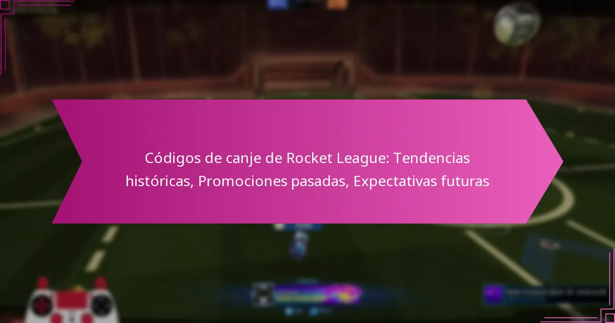 You are currently viewing Códigos de canje de Rocket League: Tendencias históricas, Promociones pasadas, Expectativas futuras