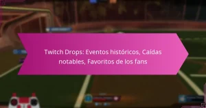 Read more about the article Twitch Drops: Eventos históricos, Caídas notables, Favoritos de los fans