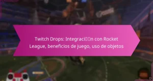 Read more about the article Twitch Drops: Integración con Rocket League, beneficios de juego, uso de objetos
