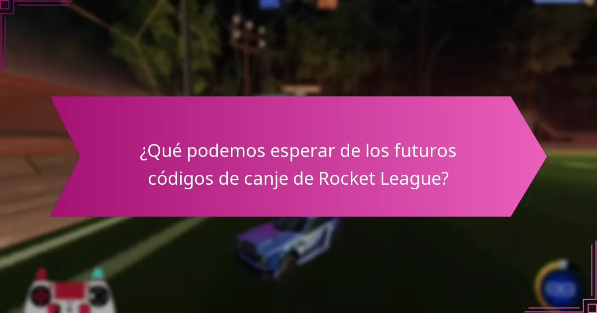 ¿Qué promociones pasadas presentaron códigos de canje de Rocket League?