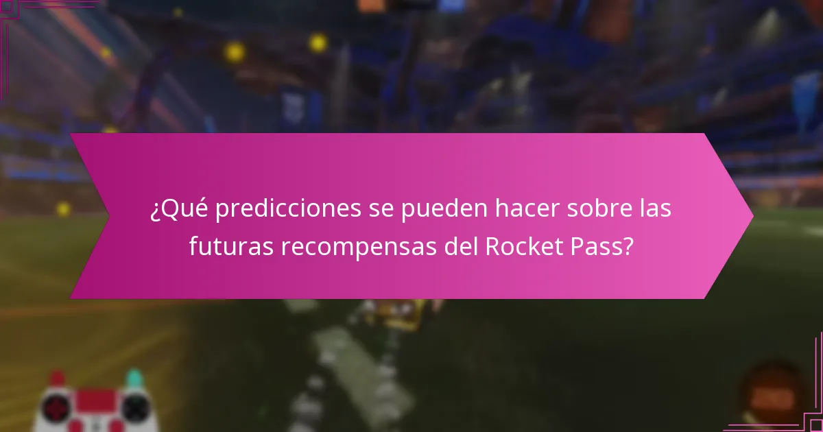 ¿Cómo se comparan las recompensas del Rocket Pass a través de diferentes temporadas?